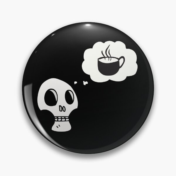Artikelvorschau, Skeleton Coffee Lover Halloween Design entworfen und verkauft von milkasweet.