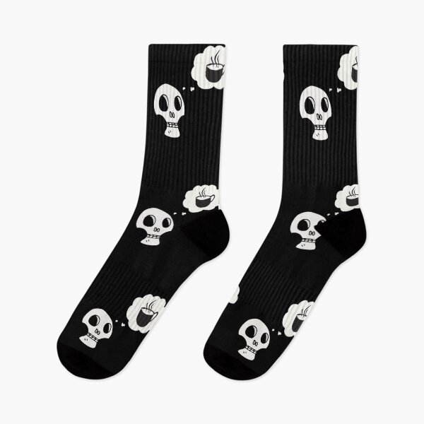 Item preview, Skeleton Coffee Lover Halloween design  designed and sold by milkasweet.
