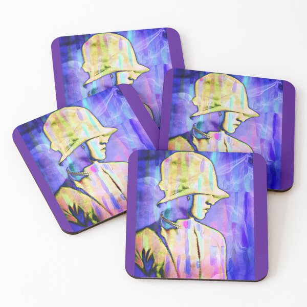 Item preview, Colorful Vintage 1920's Woman Graphic Art designed and sold by Mary Riley.