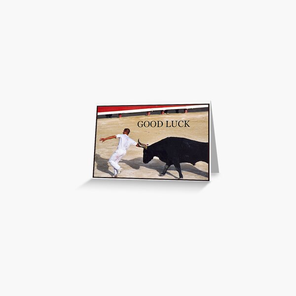 Good Luck Greeting Card