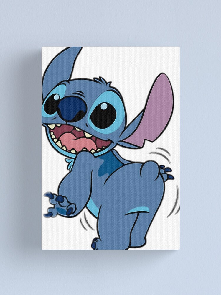 Stitch Ohana Canvas Print By Roby Fox Redbubble