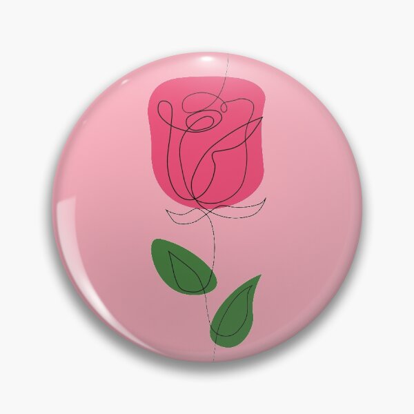 Artikelvorschau, One Line Rose entworfen und verkauft von Wordiest.