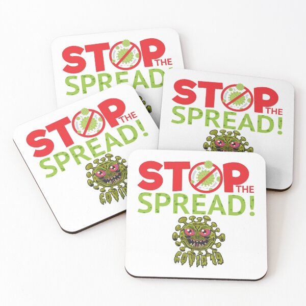 Item preview, Stop The Spread Covid 19 Virus designed and sold by darknessjeff86.