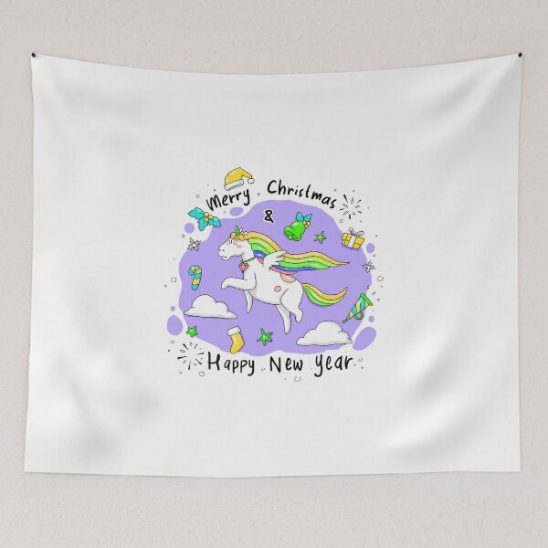 Item preview, Happy New Unicorny Year Essential designed and sold by Monchid.