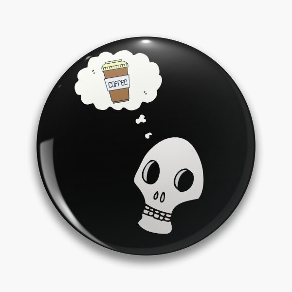 Artikelvorschau, Skeleton Coffee Lover Halloween Design entworfen und verkauft von milkasweet.