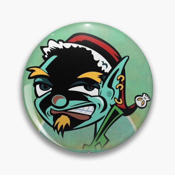 Item preview, Surly Elf Christmas Card designed and sold by KenRinkel.