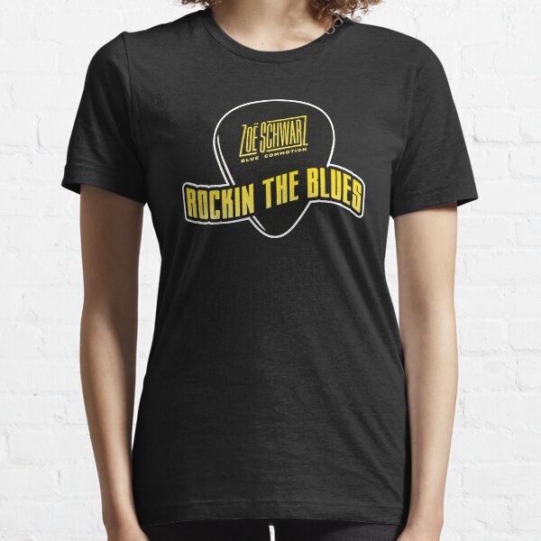 Rockin The Blues Pick Tee (yellow) Essential T-Shirt