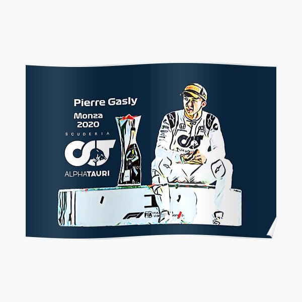 Pierre Gasly Monza Poster