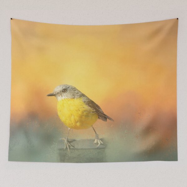 Item preview, Eastern Yellow Robin designed and sold by Elisabeth Lucas.