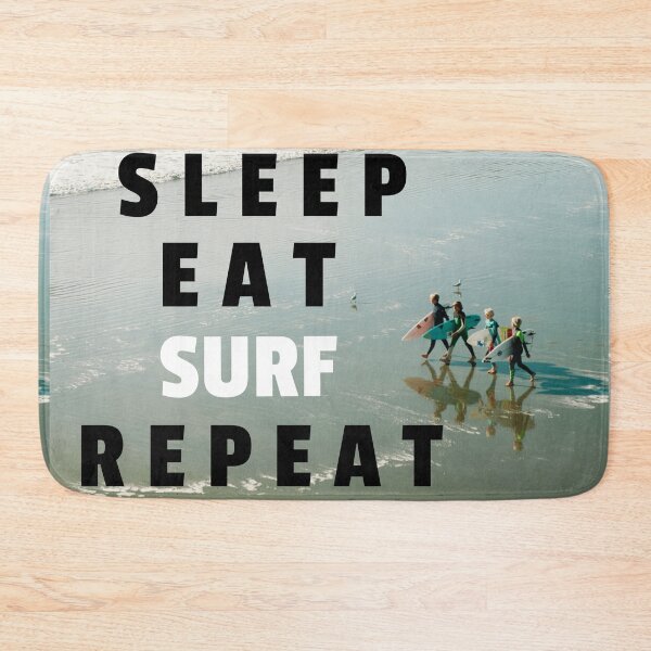 Item preview, Sleep, Eat, Surf, Repeat designed and sold by JellyBeenzz.
