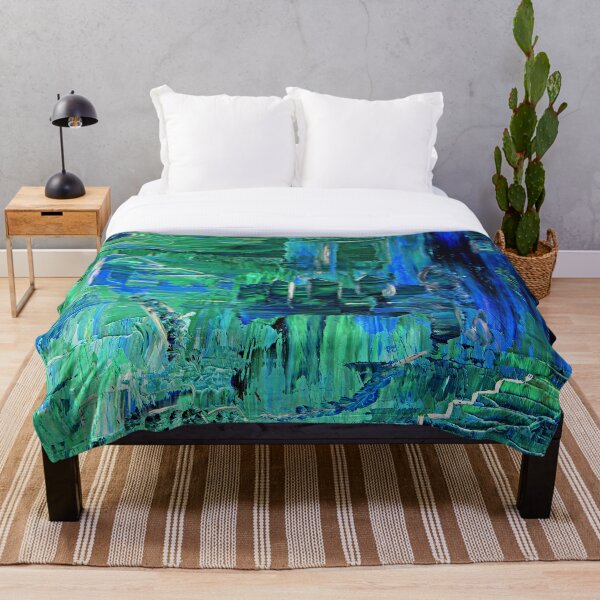 Item preview, Pueblo de noche - casas azules designed and sold by Psychopeeet.