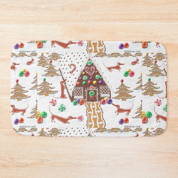 Item preview, Gingerbread Dachshunds designed and sold by DebiCady.