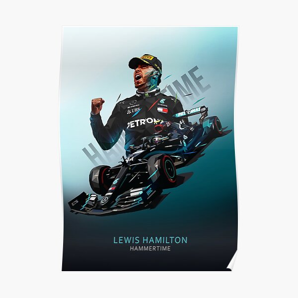 lewis hamilton poster