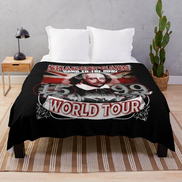 Item preview, William Shakespeare World Tour Plays Quotes Poems Sonnets Biography Fans designed and sold by TopTeeShop.