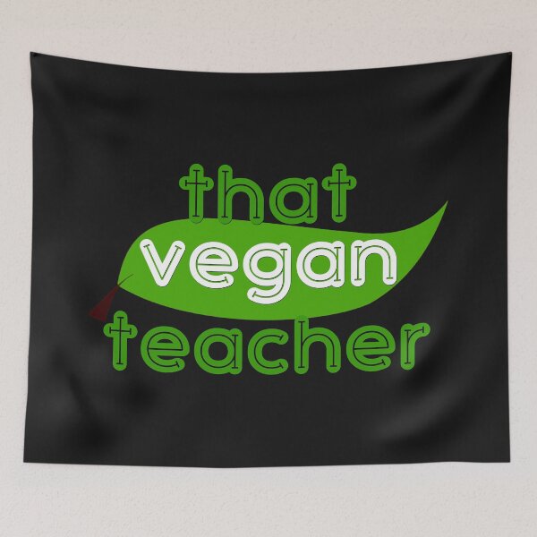 Item preview, That Vegan Teacher - Yellow Green Leaf Gift Ideas designed and sold by leo121687.