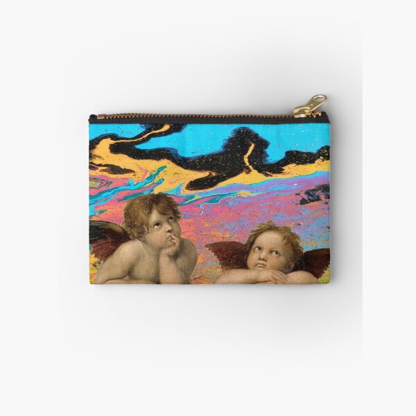 Item preview, Raphael's Sistine Chapel angels (acrylic pouring) designed and sold by AriTika01.