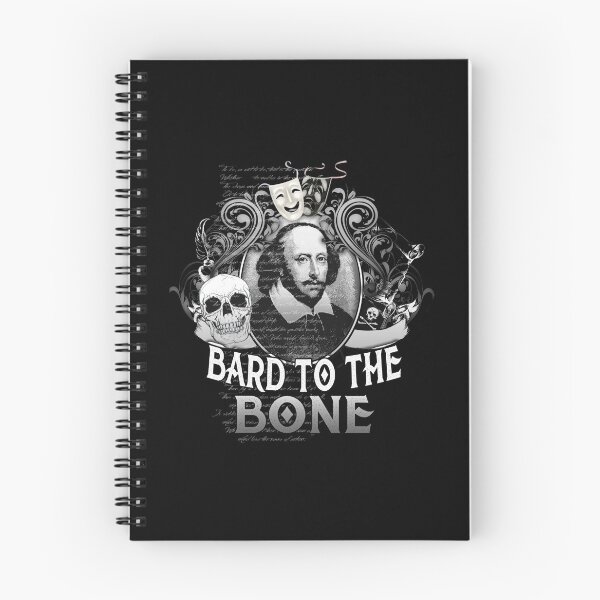 Item preview, William Shakespeare Bard To The Bone Plays Quotes Poems Sonnets Biography Fans designed and sold by TopTeeShop.
