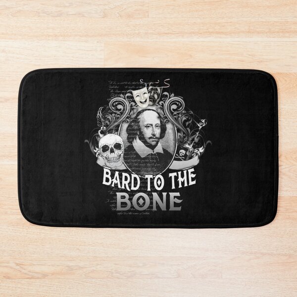Item preview, William Shakespeare Bard To The Bone Plays Quotes Poems Sonnets Biography Fans designed and sold by TopTeeShop.