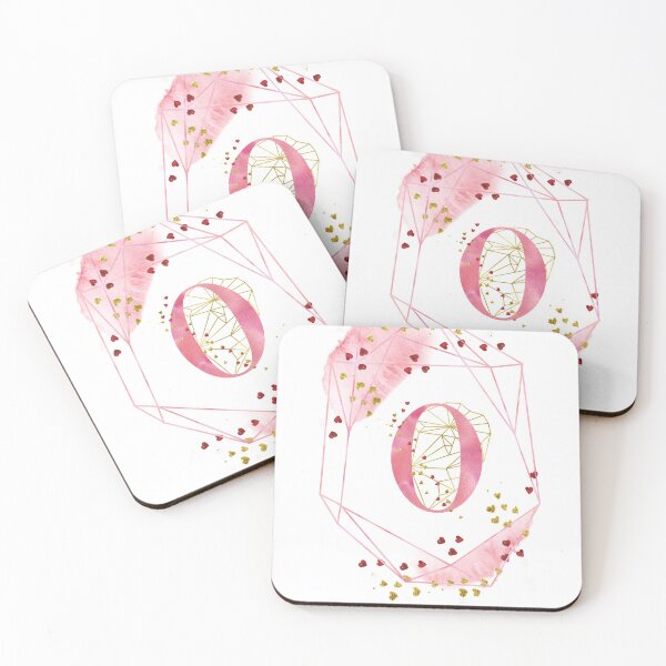 Item preview, Pink Gold Monogram O designed and sold by ElenaDanilo.