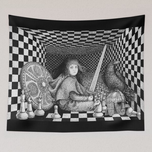 Item preview, Gentle warrior (Artist Eva Barro) designed and sold by x8gallery.