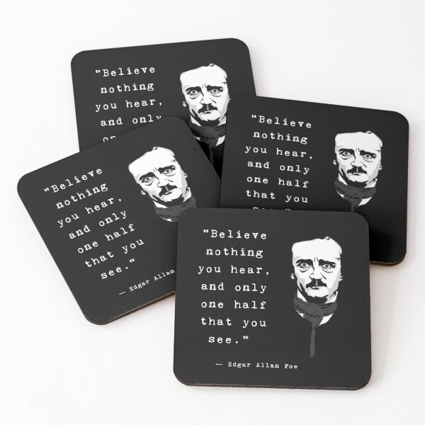 Item preview, Edgar Allan Poe quote Believe designed and sold by avit1.