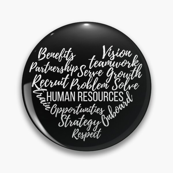 Item preview, Human Resources Description Heart-HR designed and sold by Oreo2020 Creations.