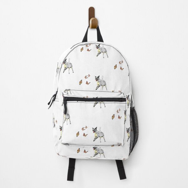 Item preview, Catahoula Leopard Dog Chasing Butterflies designed and sold by ProtanDesign.
