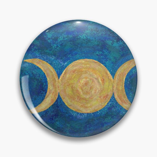 Item preview, Triple Moon - Impasto designed and sold by k9printart.