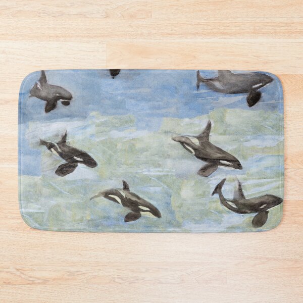 Item preview, Orca Killer Whale Pod designed and sold by Phillip Jones.
