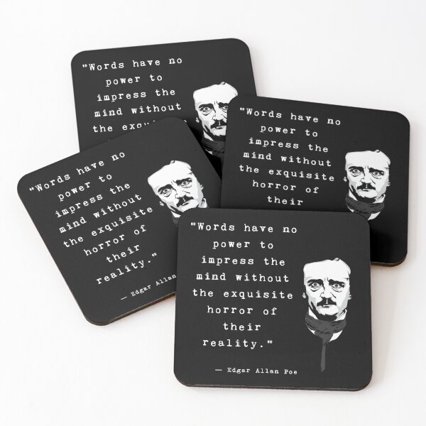 Item preview, Edgar Allan Poe quote Words designed and sold by avit1.