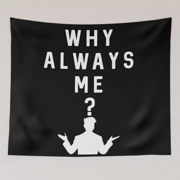 Item preview, Why Always Me? - Mario Balotelli designed and sold by Raw Creative Prints.