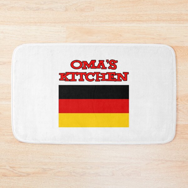 Item preview, Oma's Kitchen Featuring German Flag designed and sold by jaycartoonist.