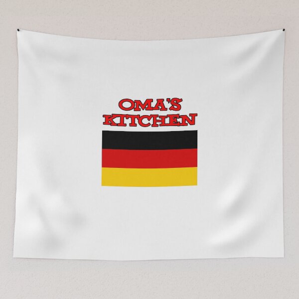 Item preview, Oma's Kitchen Featuring German Flag designed and sold by jaycartoonist.