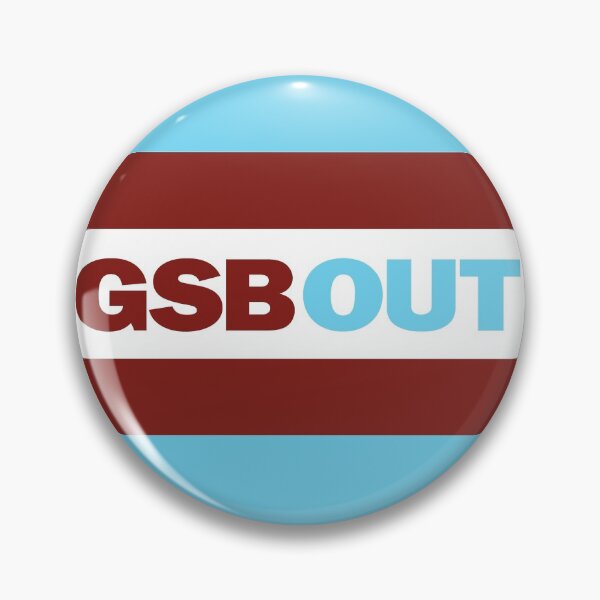 Item preview, GSBOut single line with Claret bars designed and sold by ThamesIronworks.