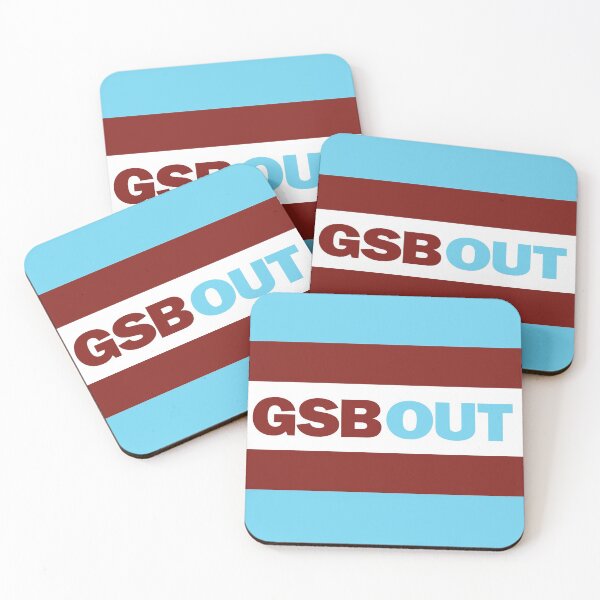 Item preview, GSBOut single line with Claret bars designed and sold by ThamesIronworks.