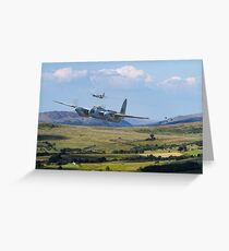 RAF Mosquito - Train Buster Greeting Card