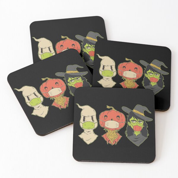 Item preview, Halloween creatures with face mask - funny  designed and sold by missmarylin.