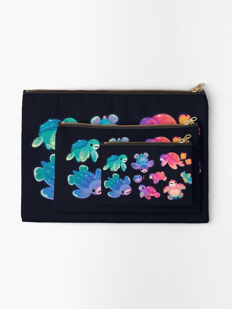 Alternate view of Sea turtle Zipper Pouch