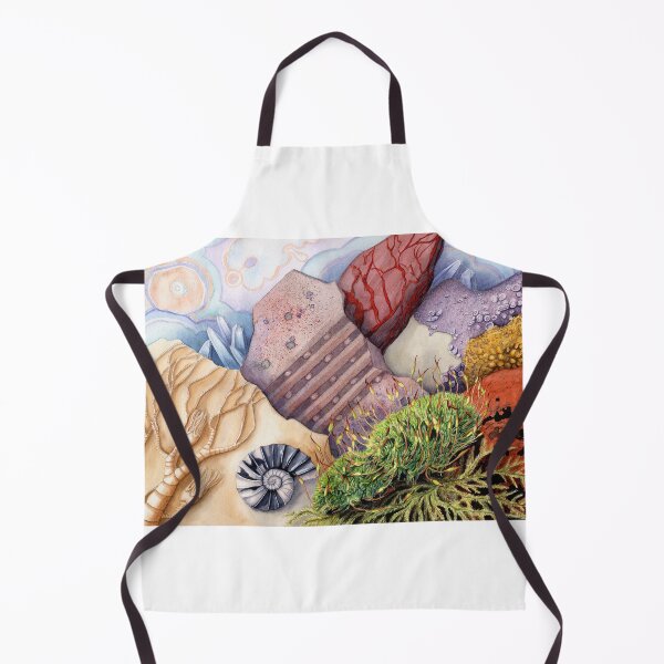Item preview, Living Rocks (watercolour on paper) designed and sold by Painting By Nature.