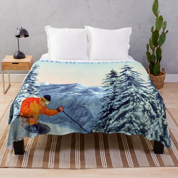 Item preview, LIVE TO SKI TO LIVE -  With Blue Banner designed and sold by William Holkham.
