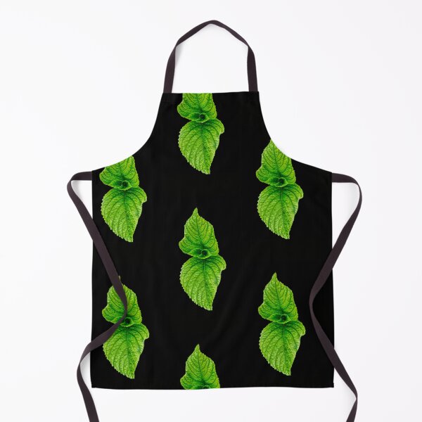 Item preview, Reslitic Fresh Mint Leaf With Black Backgrounds designed and sold by StheticStop.