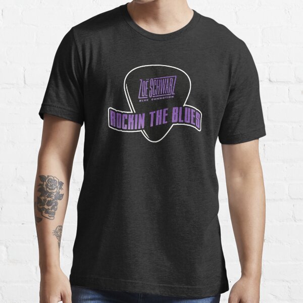 Rockin The Blues Pick Tee (purple) Essential T-Shirt