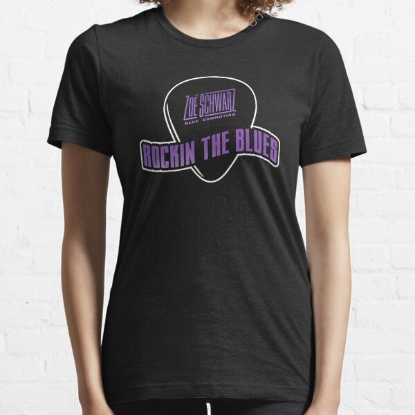 Rockin The Blues Pick Tee (purple) Essential T-Shirt