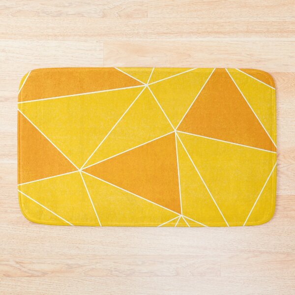 Item preview, What Inspires You? // Orange and Yellow Geometric Pattern White Lines designed and sold by Anna Prendergast.