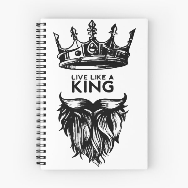 Item preview, live like a king - gentleman design - tattoo, gift for boyfriend , tattoo lovers - smoker designed and sold by doitwithlove.
