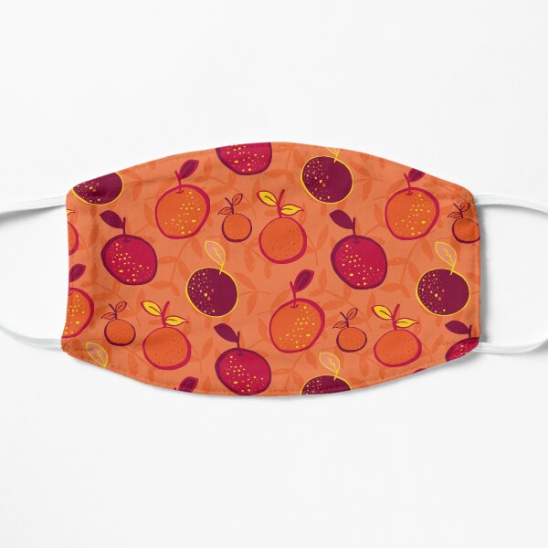 Autumn Clementine Flat Mask