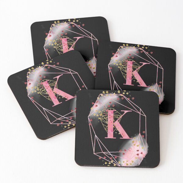 Item preview, Pink Gold Monogram K designed and sold by ElenaDanilo.