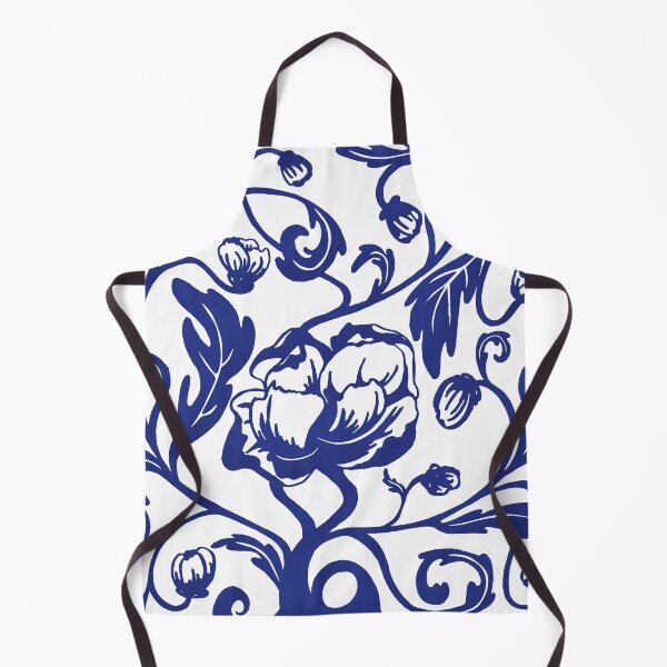 Item preview, Blue Flower Tile designed and sold by Nina Schiller.