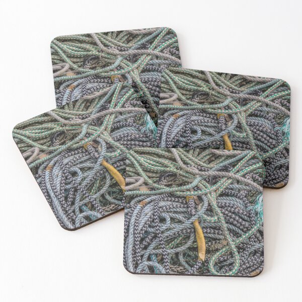 Item preview, A pile of fishing ropes and knots designed and sold by VadimK.