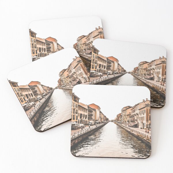 Item preview, Photo of Navigli Canal in Milano during Italian Summer designed and sold by A. P..
